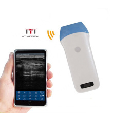 MT Wifi Portable Ultrasound Linear Probe Wireless Ultrasound 128 Elements for IOS Android Windows Device